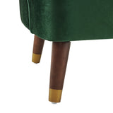 Contemporary Accent Seating Modern Velvet Barrel Club Chair