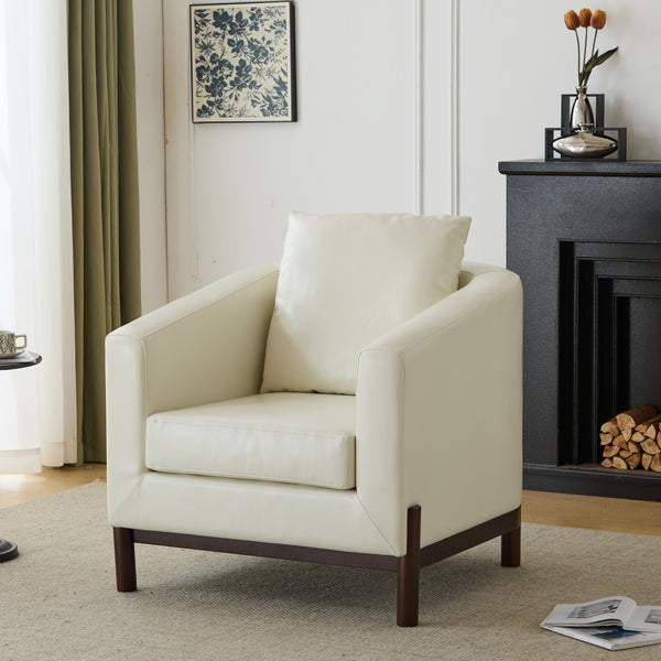 Luxury Modern Velvet Barrel Club Chair Single Sofa