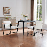 Versatile Set of 2 Modern Accent Chairs – Upholstered Armchairs