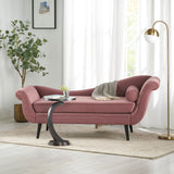Contemporary Chaise Lounge with Scroll Arms - NH789213