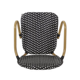 Outdoor Wicker and Aluminum French Barstools