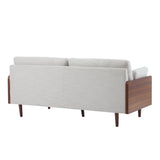 Mid-Century Modern Luxury Sofa – 71.75'' Upholstered Couch