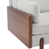 Mid-Century Modern Luxury Sofa – 71.75'' Upholstered Couch