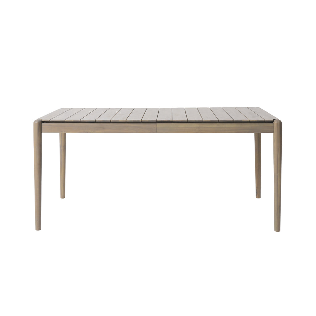 Acacia Wood 6 Seater Dining Table, Light Ash – NobleHouseFurniture