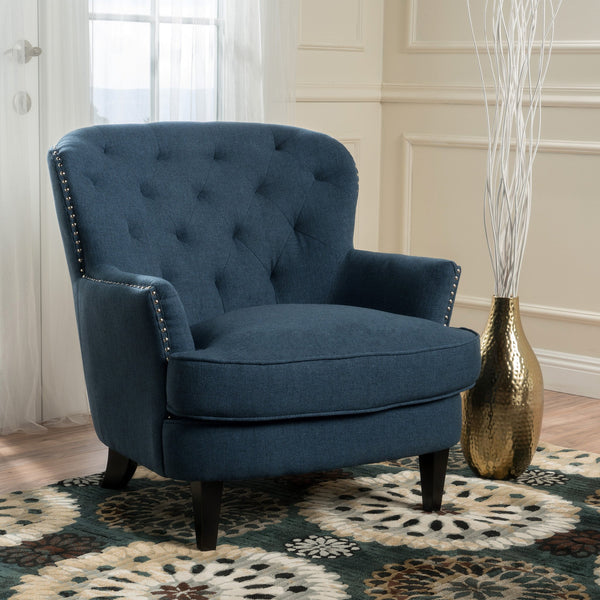 Tufted Fabric Club Chair - NH069992