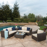 7pc Outdoor Sectional Sofa Set w/ Cushions - NH336992
