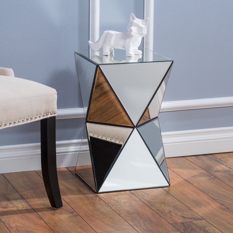 Mirrored Side Table - NH412892