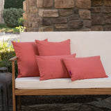 Outdoor Water Resistant Square and Rectangular Throw Pillows (Set of 4) - NH589203