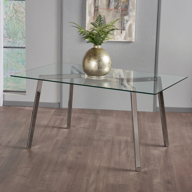 Tempered Glass Dining Table - NH517303