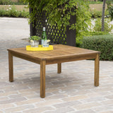 Outdoor Teak Fnished Acacia Wood Coffee Table - NH439003