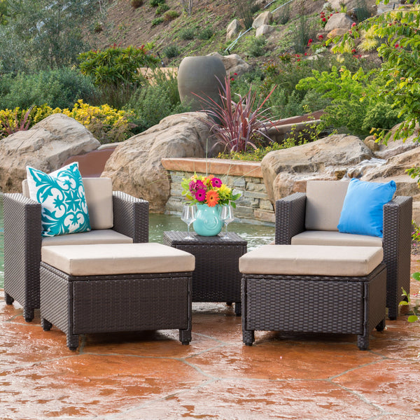 Outdoor 5pc Chat Set w/ Cushions - NH209992