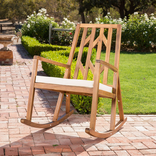 Outdoor Rocking Chair w/ Cushion - NH452992