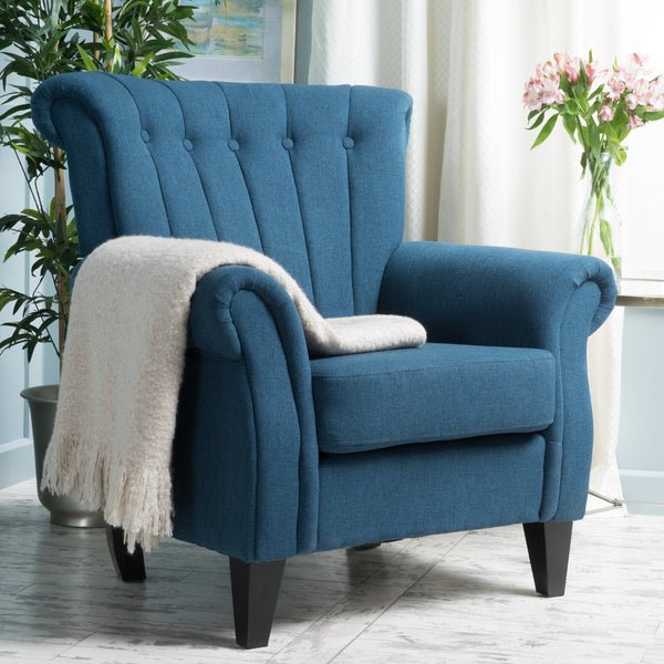 Contemporary Fabric Club Chair - NH578992