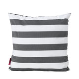 Mesa Indoor Striped Water Resistant Square Throw Pillow - NH558203