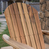 Outdoor Acacia Wood Adirondack Rocking Chair - NH430403