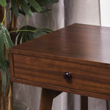 Walnut Finished Acacia Wood Console Table - NH498003