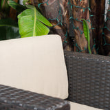 4-6-Seater Outdoor Wicket Chat Set - NH274003