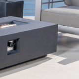 10Pc Outdoor Sectional Chat Set with Lounges & Fire Table - NH384003