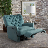 Tufted Fabric Power Recliner Chair - NH009103