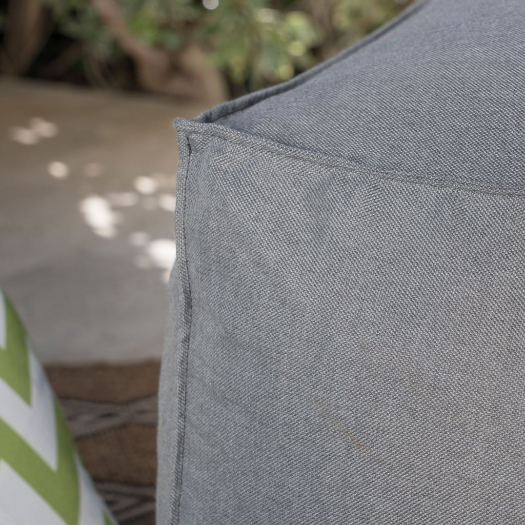 Outdoor Water Resistant Fabric Bean Bag Lounger NH222403 Noble