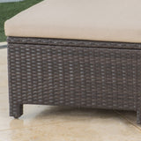 4-6-Seater Outdoor Wicket Chat Set - NH274003