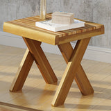 Indoor Farmhouse 3 Piece Acacia Wood Table Set - NH924403