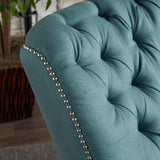 Tufted Fabric Power Recliner Chair - NH009103