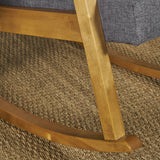 Mid Century Modern Fabric Rocking Chair - NH881203