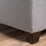 Tufted Fabric Storage Ottoman Bench - NH988892