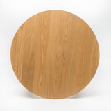 Mid-Century Round Counter Height Dining Table with X-Stretcher - NH359892