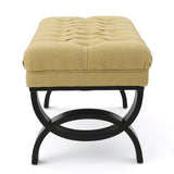 Tufted Fabric Ottoman Bench - NH995992