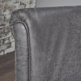 Traditional Slate Microfiber Recliner Chair - NH892203