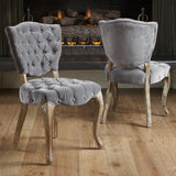 Tufted Velvet Dining Chair (set of 2) - NH478992