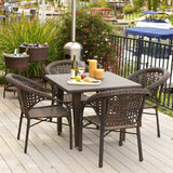 5-Piece Outdoor Wicker Dining Set - NH879532