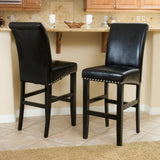 Leather Counter and Bar Stool, Set of 2 - NH045832