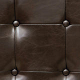 Tufted Bonded Leather King/Cal King Headboard - NH492592