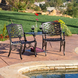 Outdoor Cast Aluminum 2-Seater Set - NH680932