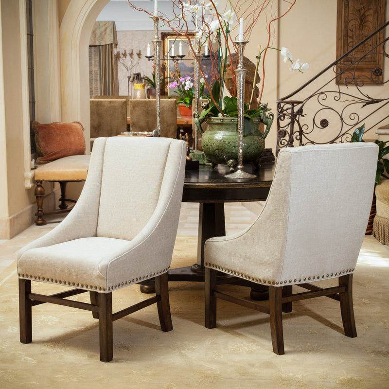 Fabric Upholstered Dining Chairs (Set of 2) - NH773592