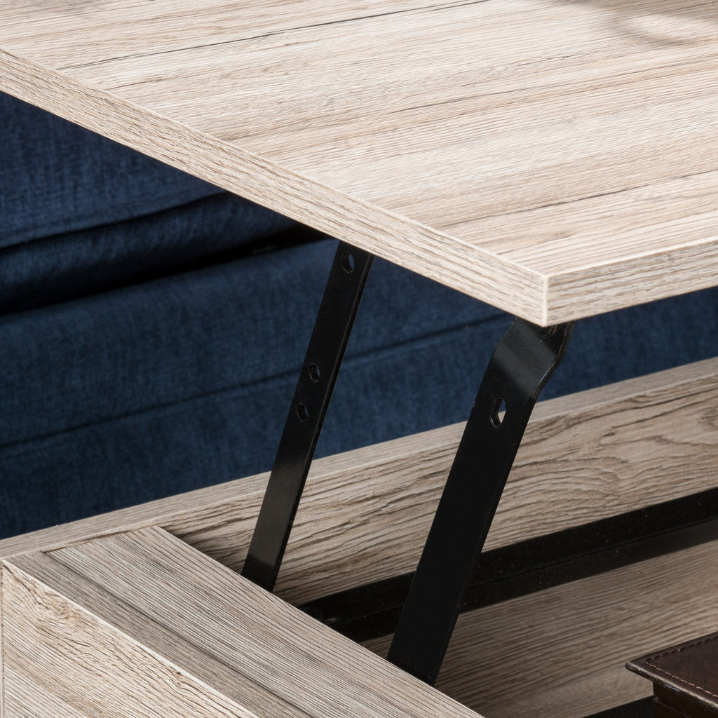 Rectangle Lift Top Storage Coffee Table NH688592 NobleHouseFurniture