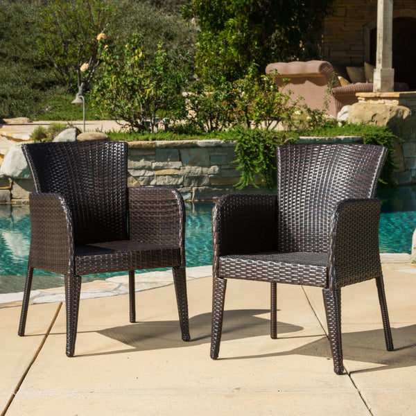 Outdoor Wicker Dining Chair (Set of 2) - NH849592