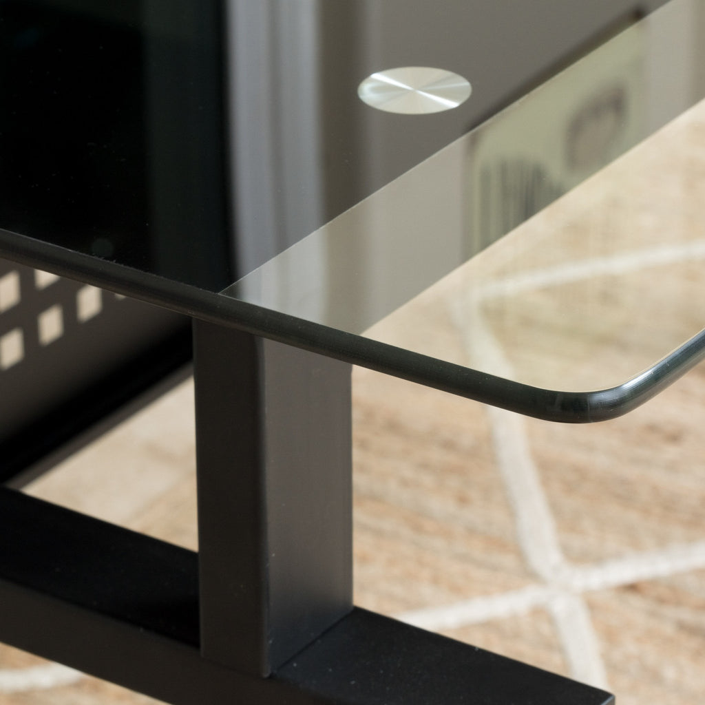 Glass Computer Desk - NH117692 – NobleHouseFurniture