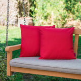 Outdoor Water Resistant Square Throw Pillow - NH849203