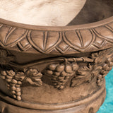 Light Brown Roman Style Urn Planter - NH862712