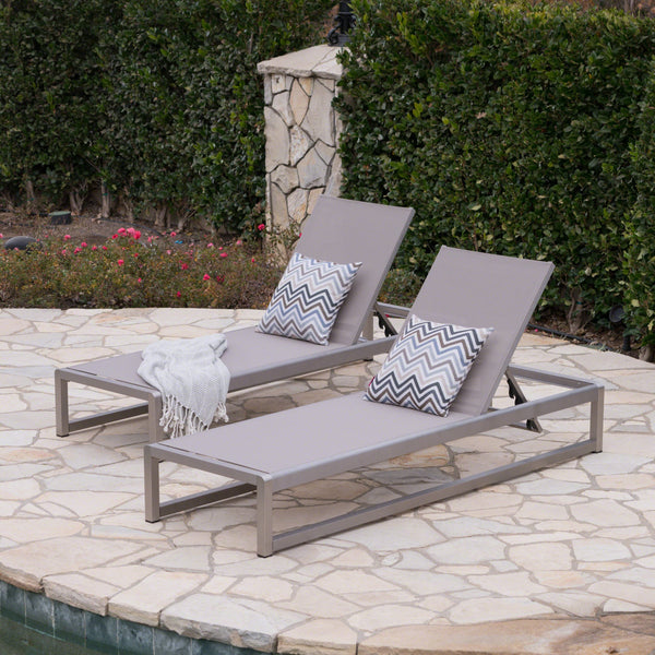 Outdoor Mesh Chaise Lounge - NH855303