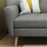 Mid Century Tufted Fabric Sofa - NH986303