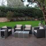 4-Seater Outdoor Chat Set with Side Tables - NH254003
