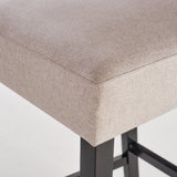 Wheat Fabric Barstools, Set of 2 - NH138203