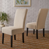 Beige Fabric Dining Chair (Set of 2) - NH533892