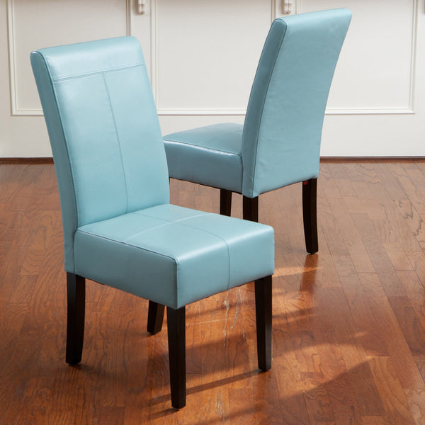 T-Stitch Leather Dining Chairs (Set of 2) - NH818812