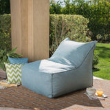 Outdoor Water Resistant Fabric Bean Bag Lounger - NH222403